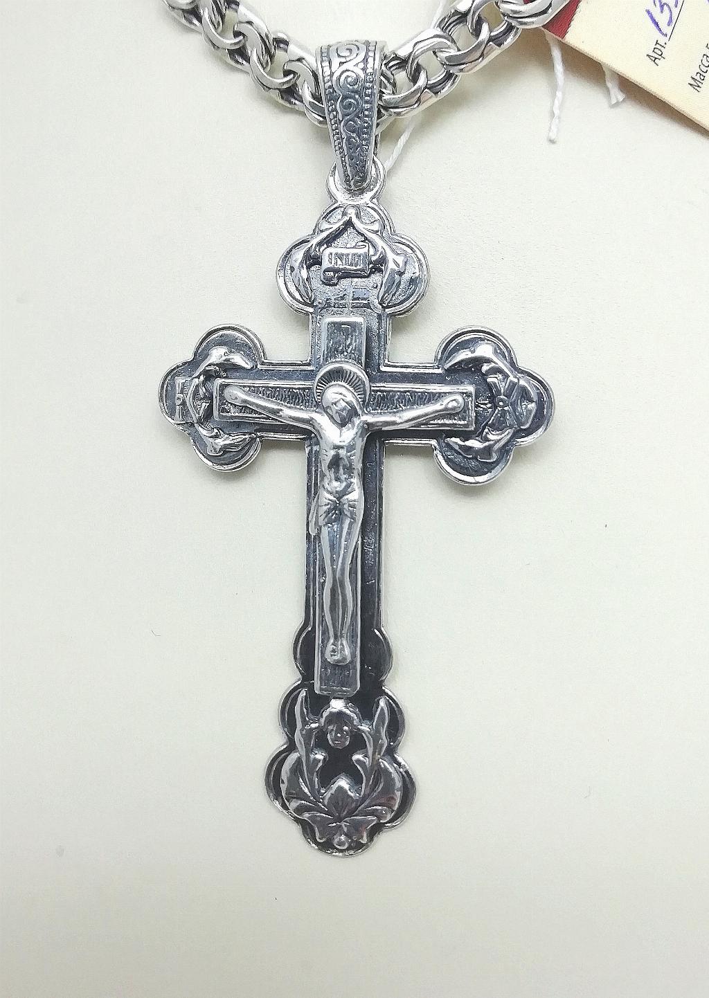 Серебро крест дк110523-150 11,40г